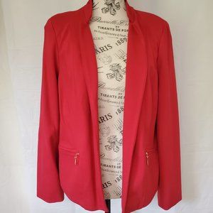 VINTAGE CHICO'S STRETCH MANDARIN COLLAR JACKET